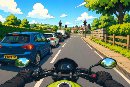 Motorbike Filtering in the UK: Why It Feels Like Cheating (But Isn’t)